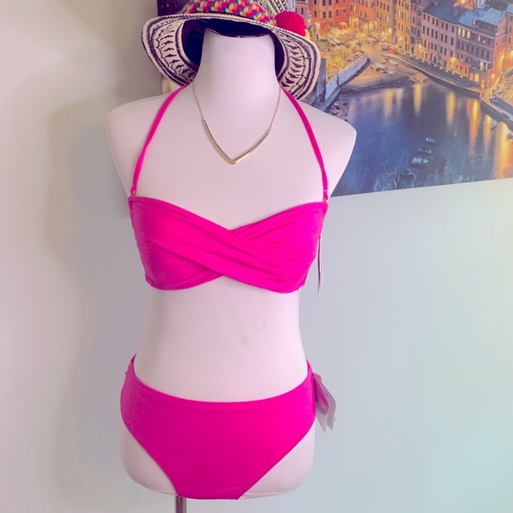 ✨Oakley Pink Blast Bikini👙Set with White Coverup - Picture 2 of 16